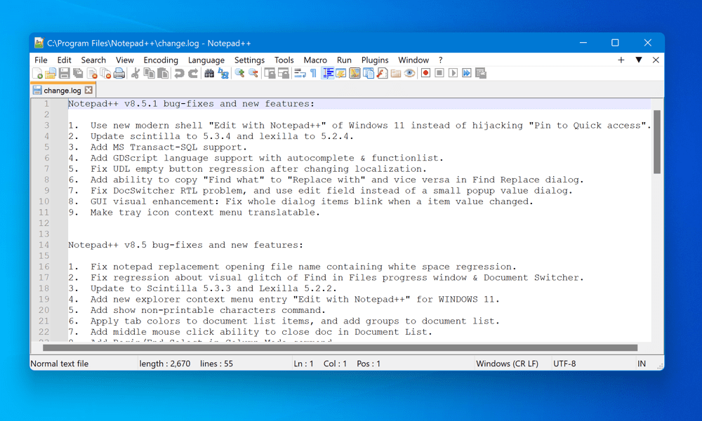 Πώς να κάνετε το Notepad++ τον προεπιλεγμένο επεξεργαστή κειμένου στα Windows 11