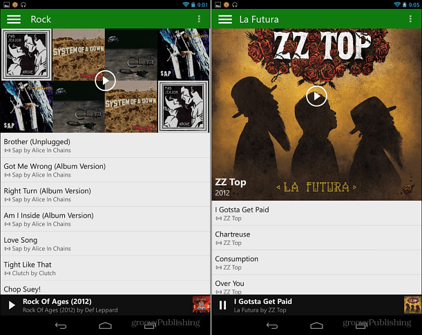 Xbox Music στο Android