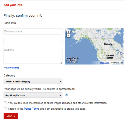 Σελίδες Google+ - Τοπικές επιχειρήσεις και μέρη