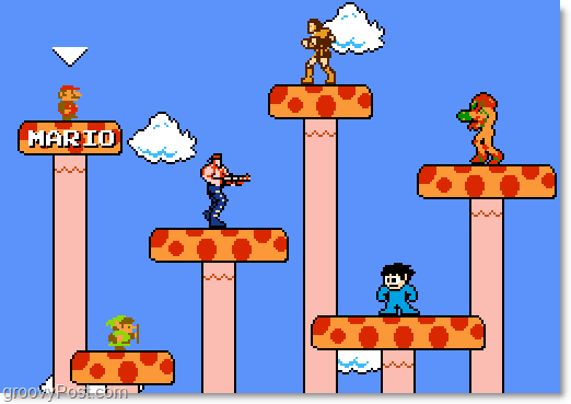Παίξτε Super Mario NES Crossover στον φυλλομετρητή σας [groovyFriday]