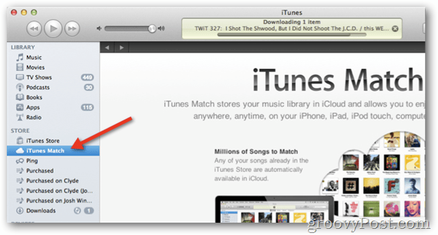 itunes ταιριάζουν στο iTunes 10.5.1