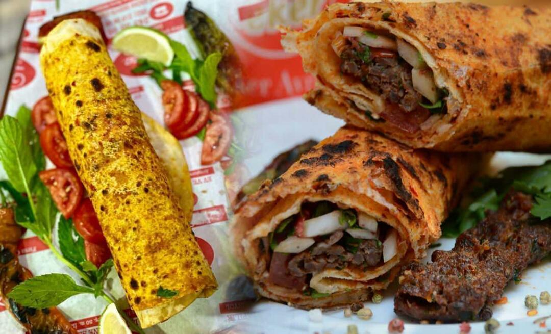 Πώς να φτιάξετε το διάσημο Harbiye Kebab του Hatay; Τι είναι το περιτύλιγμα Harbiye;