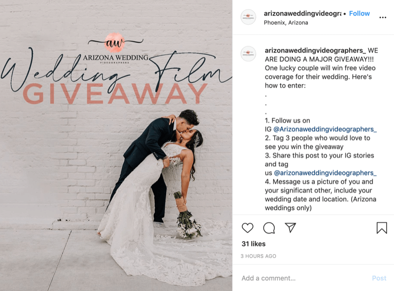 Πώς να εκτελέσετε έναν επιτυχημένο Διαγωνισμό Instagram ή Giveaway: Social Media Examiner