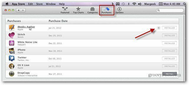 Το εικονίδιο Mac App Store