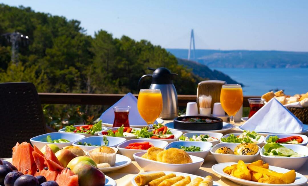 Πού είναι τα καλύτερα μέρη για πρωινό στην Κωνσταντινούπολη; Πού να πάρετε πρωινό στην Κωνσταντινούπολη;