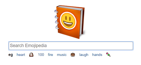 Το Emojipedia είναι μια μηχανή αναζήτησης για emoji.
