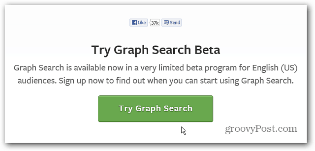 Εγγραφείτε για το Νέο Facebook Search Beta