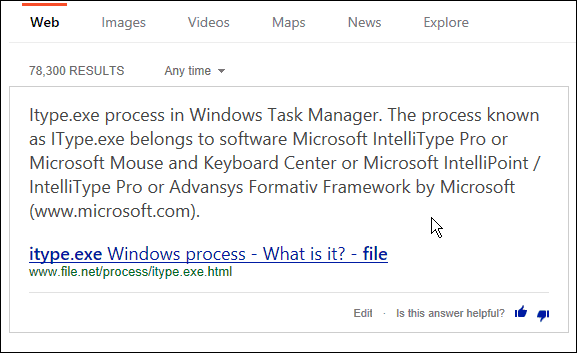 Windows 10 Συμβουλή: Μάθετε ποια διαδικασία έχει ο εύκολος τρόπος