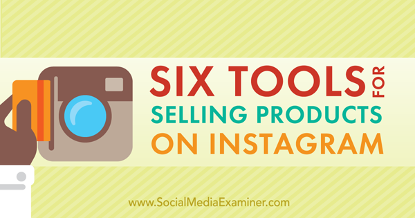 εργαλεία για πώληση στο instagram