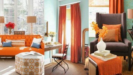 Ιδέες διακόσμησης σπιτιού με πορτοκαλί