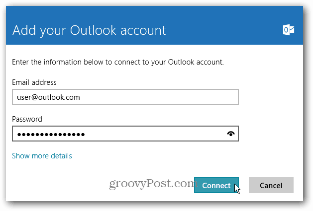 Πώς να χρησιμοποιήσετε το POP Email με την αλληλογραφία των Windows 8 χρησιμοποιώντας το Outlook.com