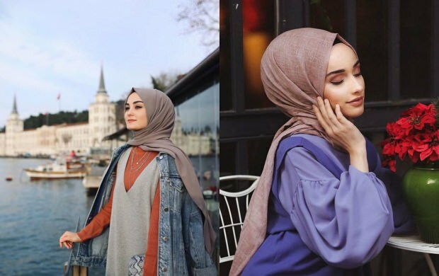 hijab μοντέλα σάλι