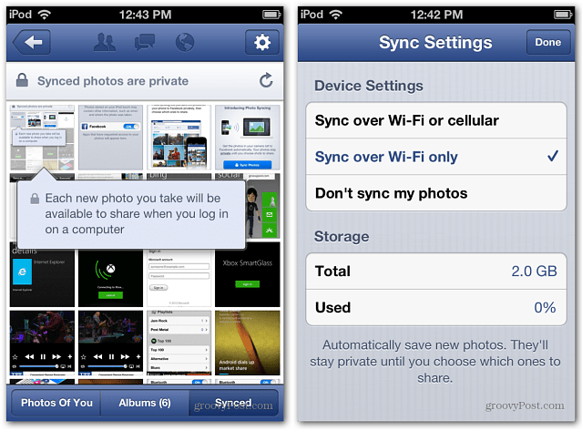 Πώς να χρησιμοποιήσετε το Facebook Photo Sync σε Android και iOS