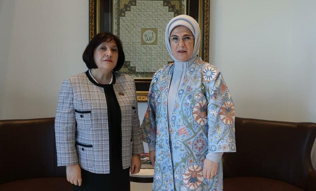 Η Εμινέ Ερντογάν παρευρέθηκε στην ειδική πρόσκληση του ΟΗΕ για την «Παγκόσμια Ημέρα Μηδενικών Απορριμμάτων»