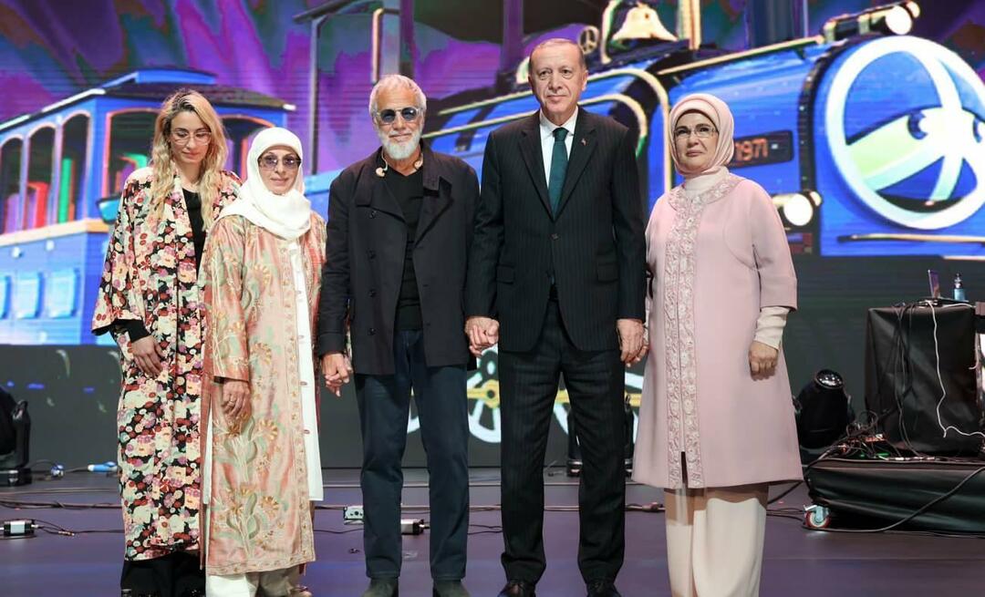 Η Εμινέ Ερντογάν μοιράστηκε από τη συναυλία του Γιουσούφ Ισλάμ!