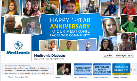 medtronic σελίδα facebook