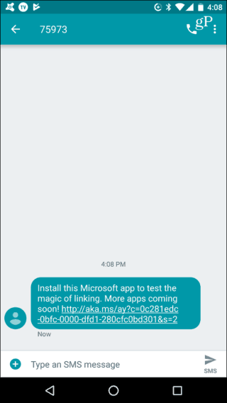 sms μήνυμα android