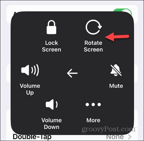 Απενεργοποιήστε την Περιστροφή οθόνης στο iPhone