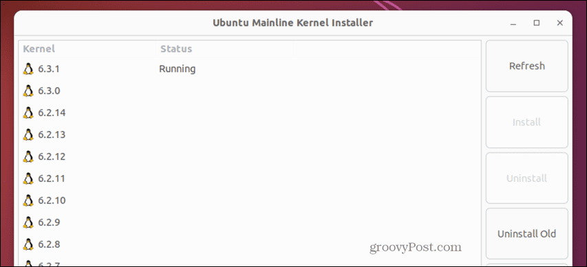 κύρια εφαρμογή ubuntu
