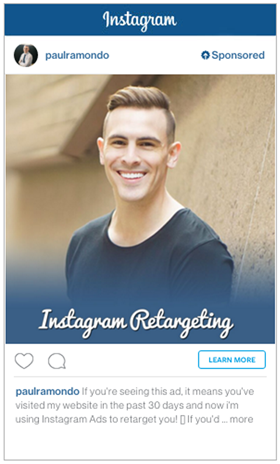 προεπισκόπηση διαφήμισης instagram