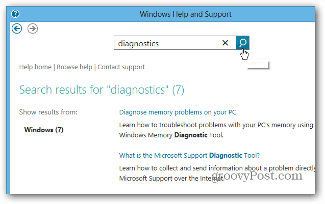 Πώς να αποκτήσετε πρόσβαση στη Βοήθεια και υποστήριξη των Windows 8