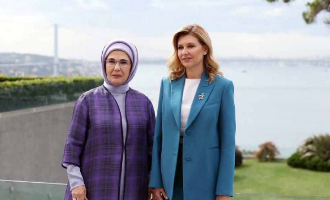 Η Emine Erdoğan φιλοξένησε την Olena Zelenska, σύζυγο του Προέδρου της Ουκρανίας!