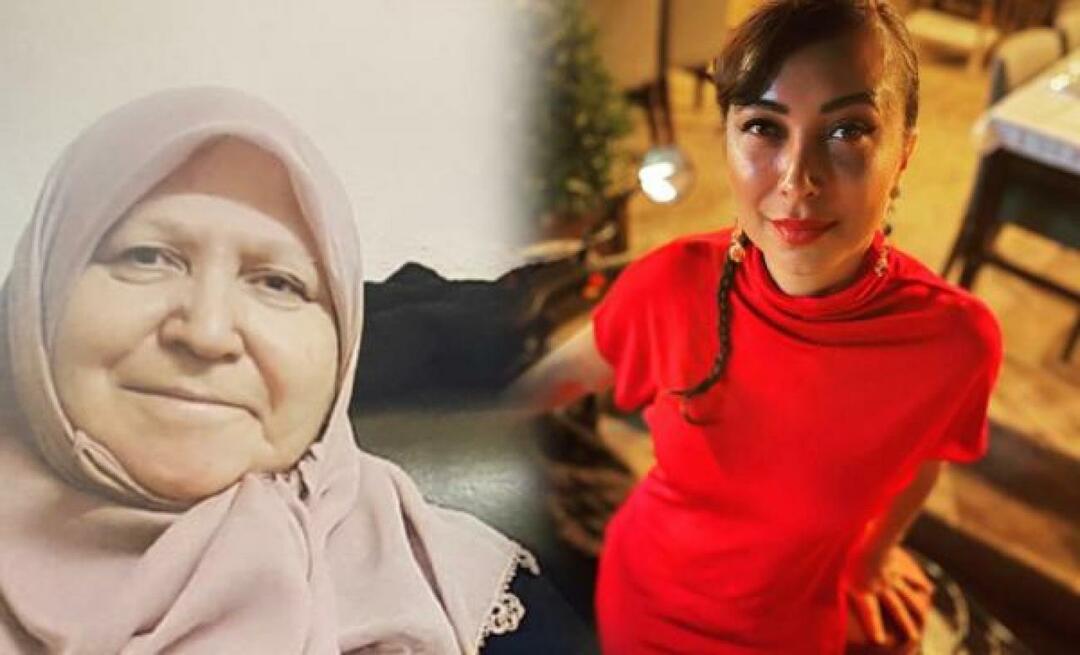 Πέθανε η μητέρα της ηθοποιού Canan Hoşgör!