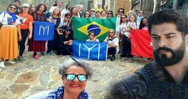 Βραζιλιάνοι οπαδοί συνέρρευσαν στο πλατό του Establishment Osman! Θαύμαζαν τον τουρκικό πολιτισμό