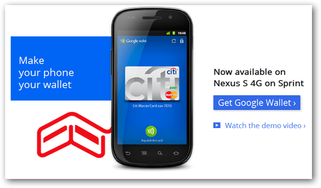 NFC του Πορτοφολιού Google