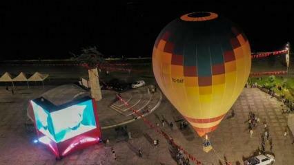 Το Φεστιβάλ Πολιτιστικού Δρόμου Εφέσου συνεχίζεται: Μπαλόνια φερμένα από το Νεβσεχίρ