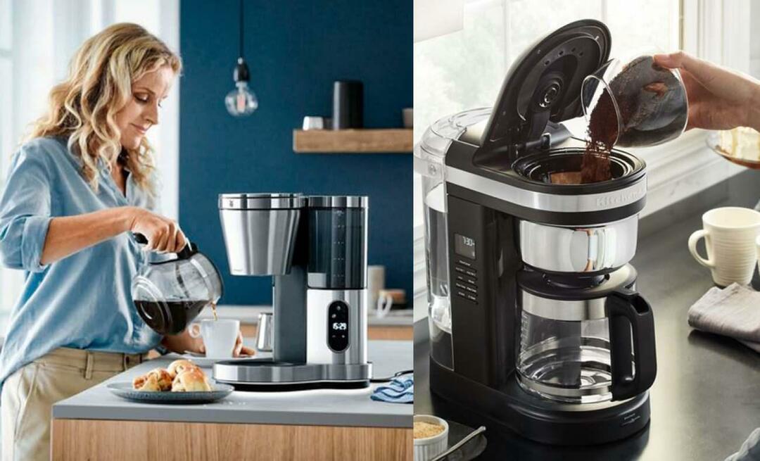 Πώς να χρησιμοποιήσετε μια μηχανή καφέ φίλτρου; Πώς παρασκευάζεται ο καφές φίλτρου;