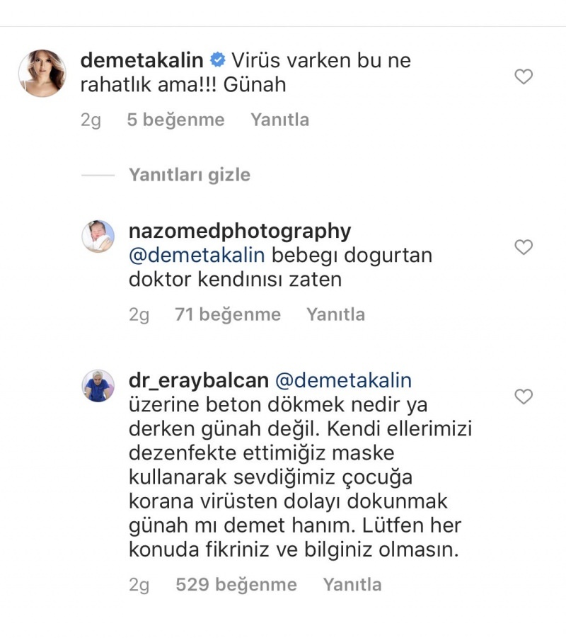 Ισχυρή ανταπόκριση από τον διάσημο γιατρό στην προειδοποίηση «coronavirus» του Demet Akalın!