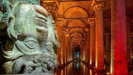 Πού είναι η Basilica Cistern; Ποια είναι η ιστορία και τα χαρακτηριστικά του Basilica Cistern;