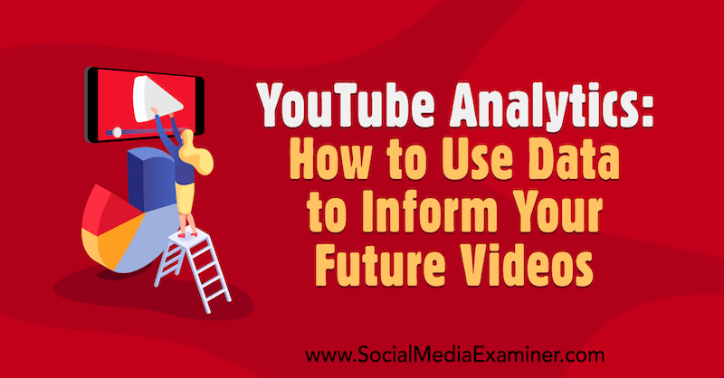 YouTube Analytics: Πώς να χρησιμοποιήσετε δεδομένα για να ενημερώσετε τα μελλοντικά σας βίντεο από την Anne Popolizio στο Social Media Examiner.
