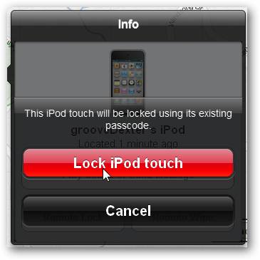 κλειδώστε την επαφή του ipod ή το iphone για να αποτρέψετε την πρόσβαση