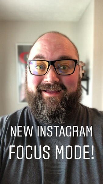 Το Instagram κυκλοφορεί το Focus, μια λειτουργία πορτρέτου που θολώνει το φόντο, διατηρώντας ταυτόχρονα το πρόσωπό σας αιχμηρό για μια στυλιζαρισμένη, επαγγελματική εμφάνιση φωτογραφίας.