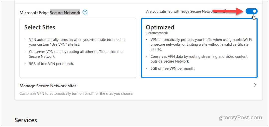 Πώς να ενεργοποιήσετε και να χρησιμοποιήσετε το Microsoft Edge VPN