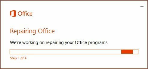 Επισκευή του Office 365 6
