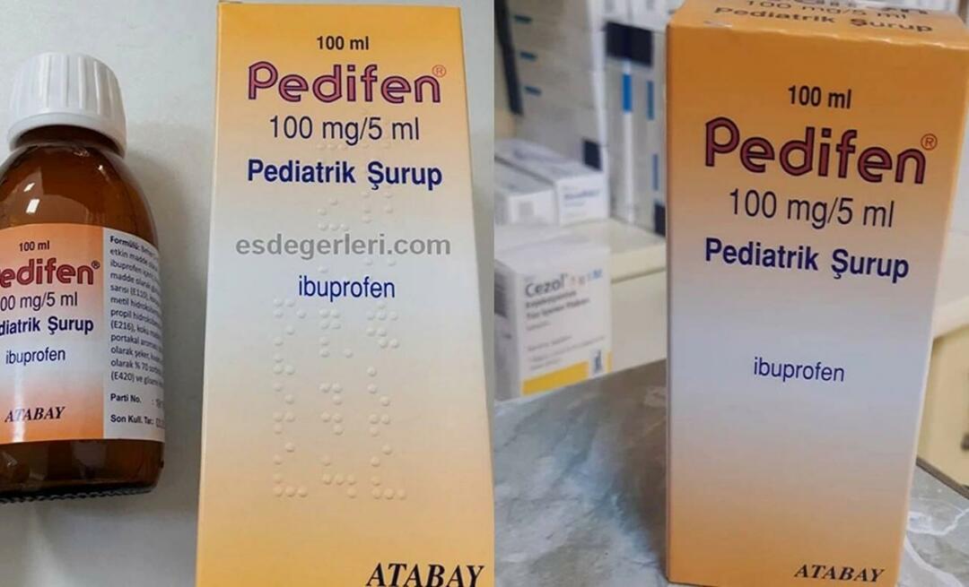 Τι είναι το σιρόπι Pedifen, σε τι χρησιμοποιείται; Σιρόπι Pedifen 2023 τιμή