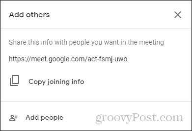 Συμμετοχή στο Google Meet