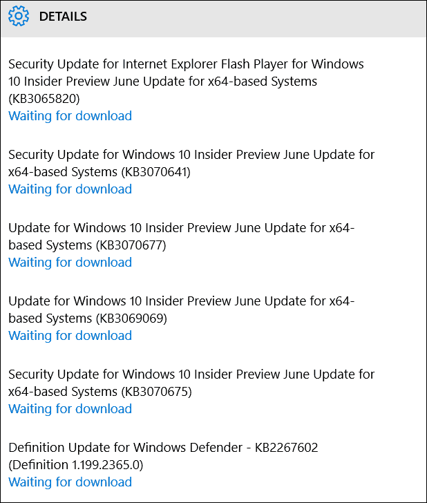 Τα Windows 10 Build 10130 διορθωτικά μέτρα ασφαλείας και διορθώσεων σφαλμάτων που είναι διαθέσιμα σήμερα