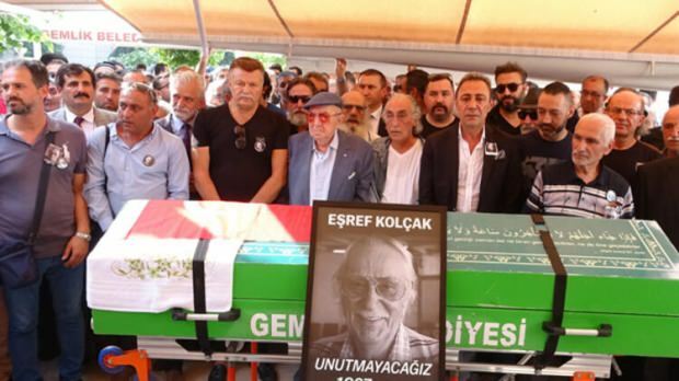 Η κηδεία του Eşref Kolçak