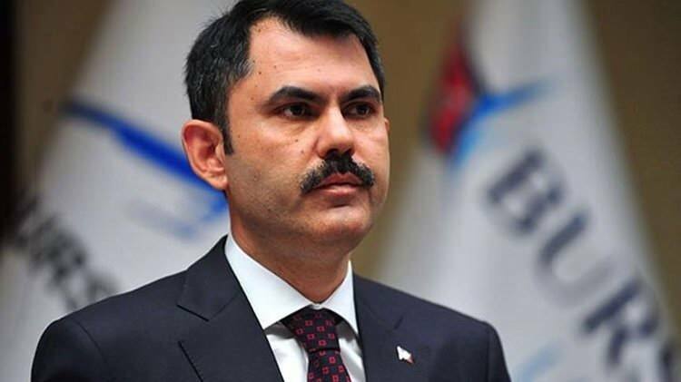 Ο Υπουργός Περιβάλλοντος και Αστικοποίησης Murat Kurum