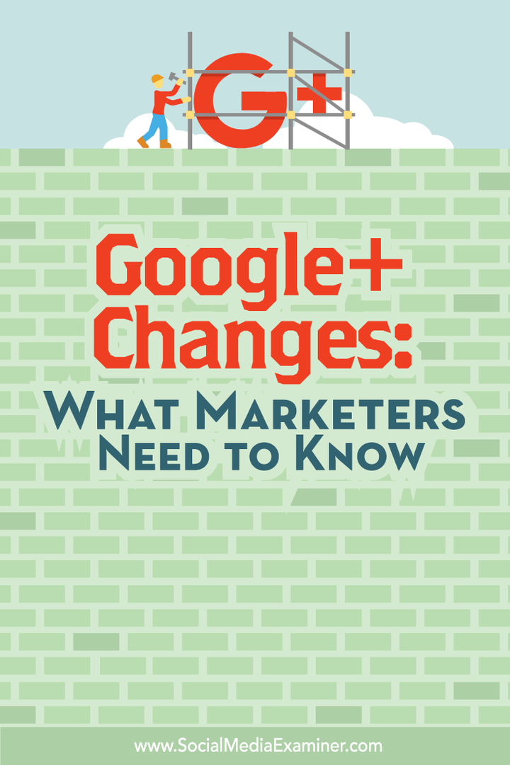 τι πρέπει να γνωρίζουν οι έμποροι σχετικά με τις αλλαγές στο google +