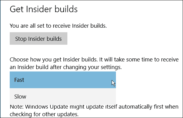 Το Windows 10 Insider χτίζει