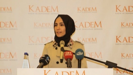 Ο Sümeyye Erdoğan Bayraktar συμμετέχει στο άνοιγμα του KADEM