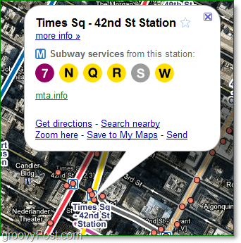 οι χάρτες Google θα σας ενημερώσουν για τις υπηρεσίες που διατίθενται σε κάθε σταθμό