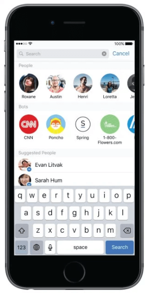 beta πλατφόρμα messenger facebook
