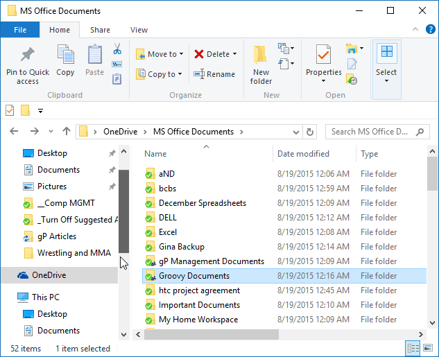 1 Εξερεύνηση αρχείων OneDrive