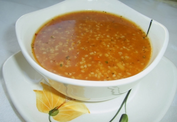 καλαμπόκι σούπα bulgur